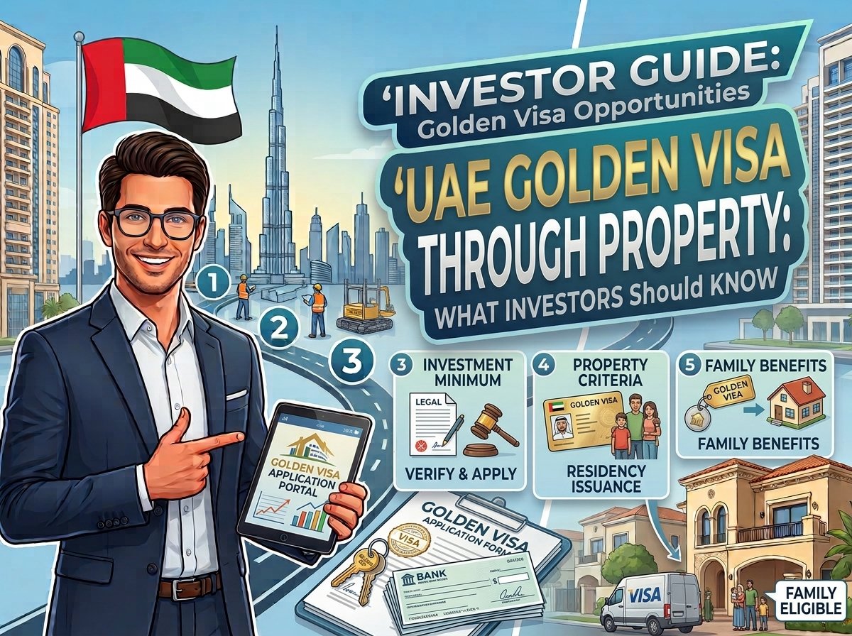 UAE Golden Visa Through Property: What Investors Should Know
